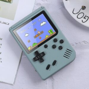Gamebox retro med indbygget spil/GRÅ